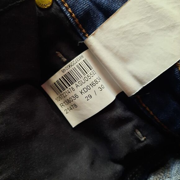 Mavi Dark Blue ALEXA Mid Rise Skinny Jeans - Picture 4 of 6